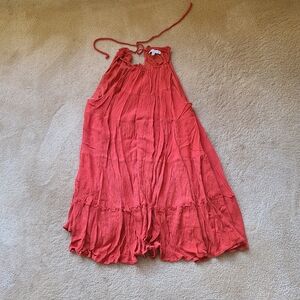 HYFVE Girls Halter Tiered Dress -coverup